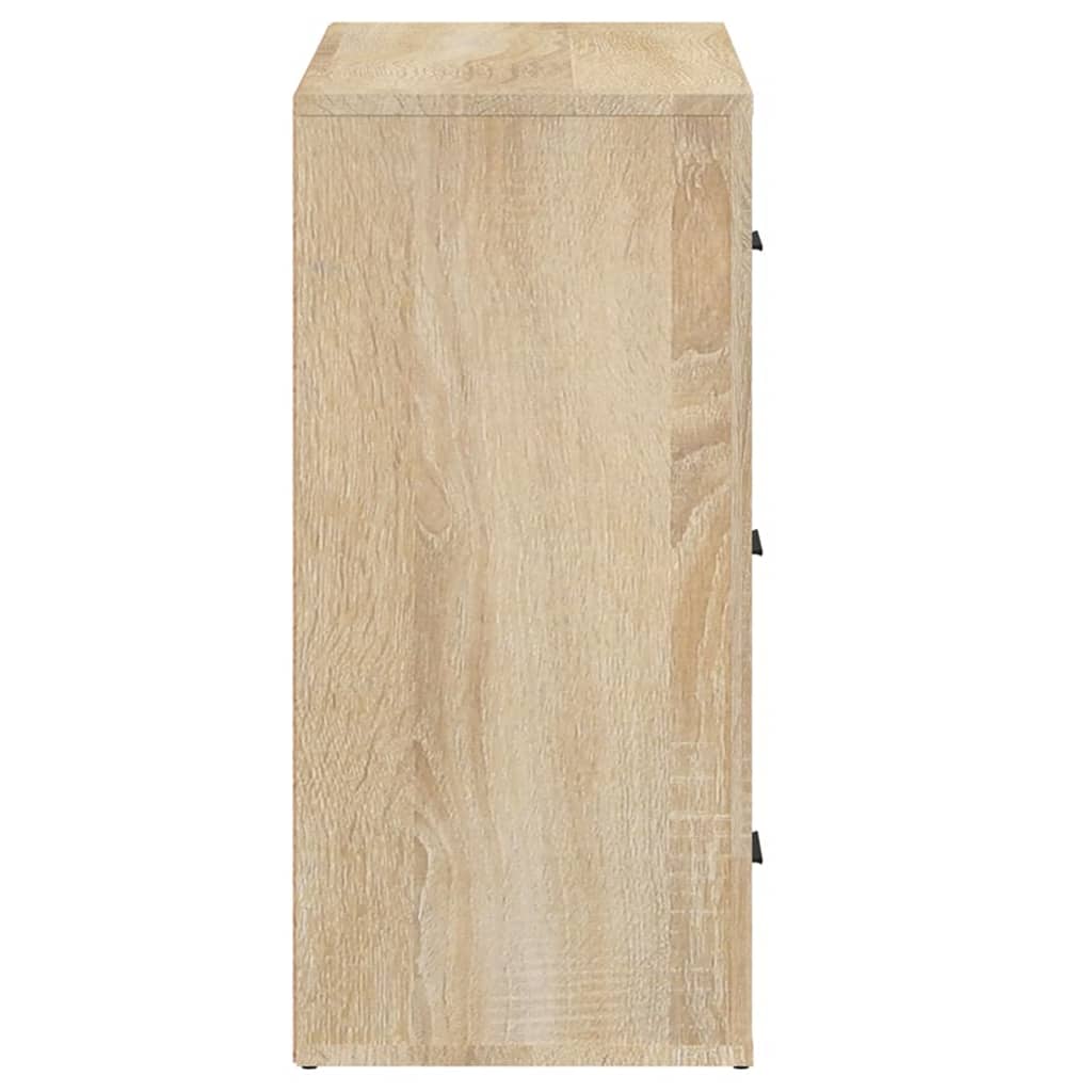Skænk Sonoma Eg 80x33x70 cm Træmateriale