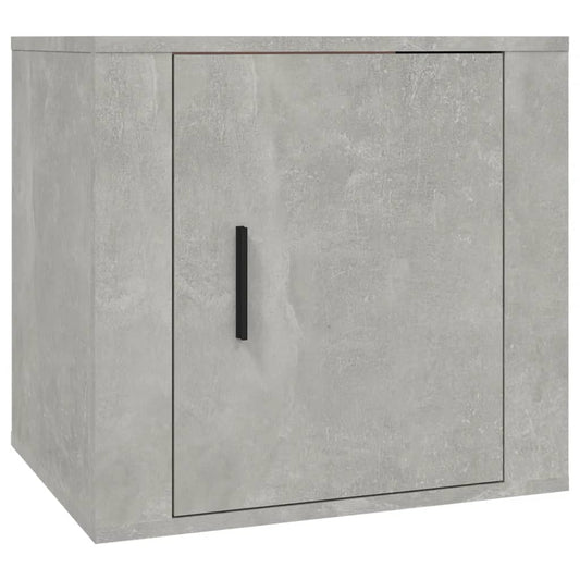 Nachttisch Betongrau 50x39x47 cm
