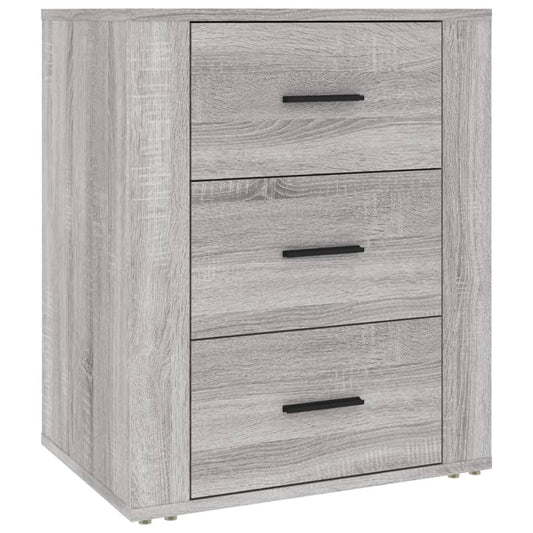 Nachttisch Grau Sonoma 50x36x60 cm Holzwerkstoff