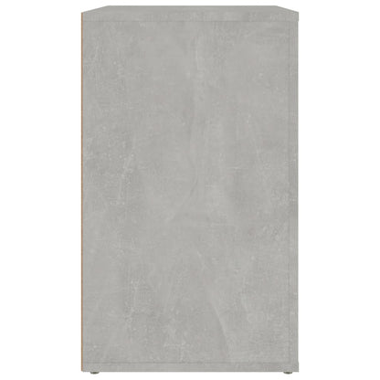 Nachttisch Betongrau 50x36x60 cm Holzwerkstoff