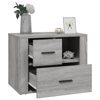 Nachttisch Grau Sonoma 60x36x45 cm Holzwerkstoff