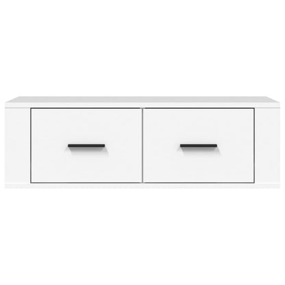 TV-Wandschrank Weiß 80x36x25 cm Holzwerkstoff