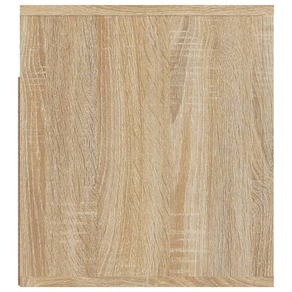 Wand-Nachttische 2 Stk. Sonoma-Eiche 50x36x40 cm