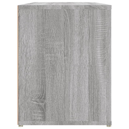 Schuhregal Grau Sonoma 100x35x45 cm Holzwerkstoff