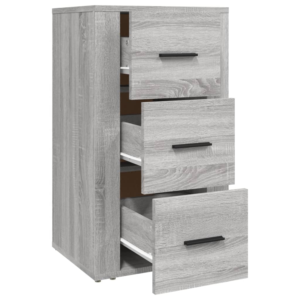 Sideboard Grau Sonoma 40x33x70 cm Holzwerkstoff