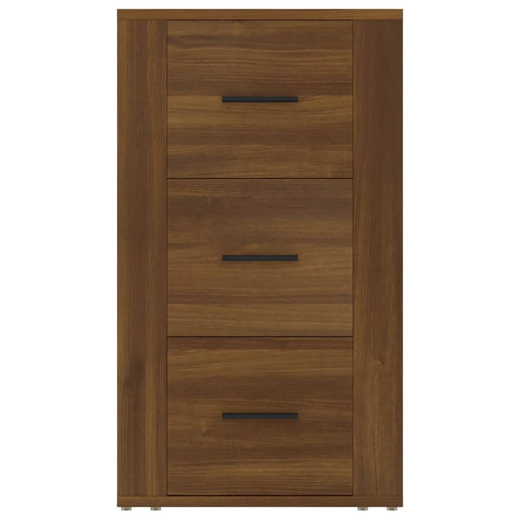 Skænk Brun Eg Look 40x33x70 cm Træmateriale