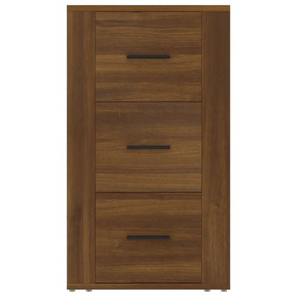 Skænk Brun Eg Look 40x33x70 cm Træmateriale