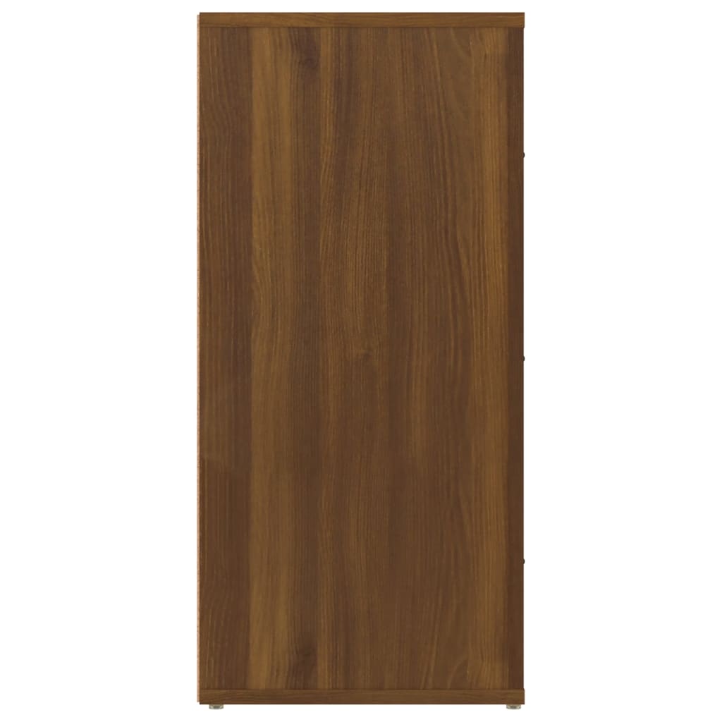 Skænk Brun Eg Look 40x33x70 cm Træmateriale