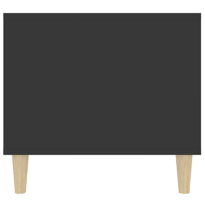 Couchtisch Schwarz 90x49x45 cm Holzwerkstoff