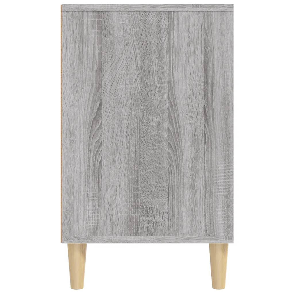 Schuhregal Grau Sonoma 102x36x60 cm Holzwerkstoff