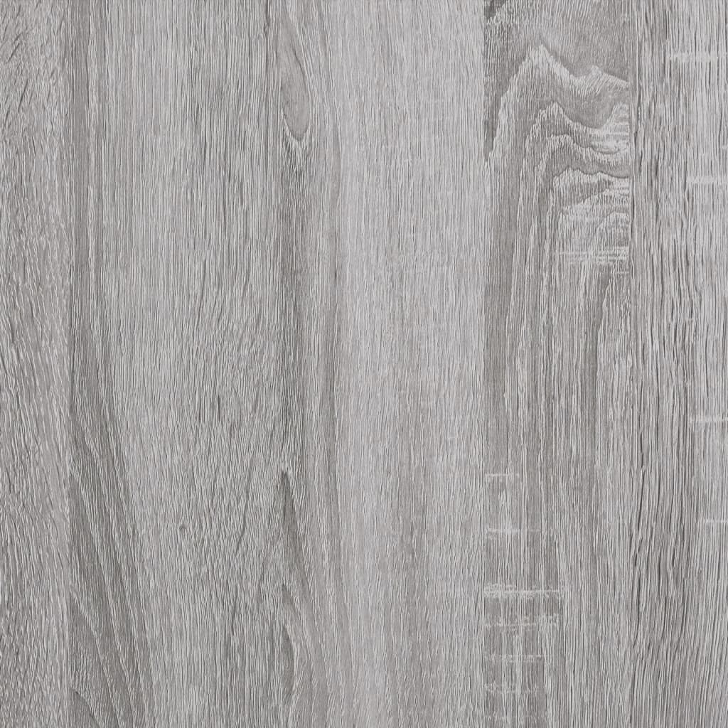 Schuhregal Grau Sonoma 102x36x60 cm Holzwerkstoff