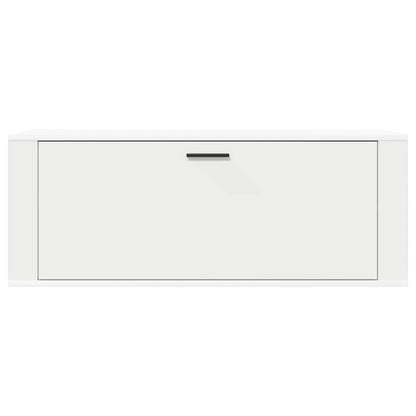 Wand-Schuhschrank Weiß 100x35x38 cm Holzwerkstoff