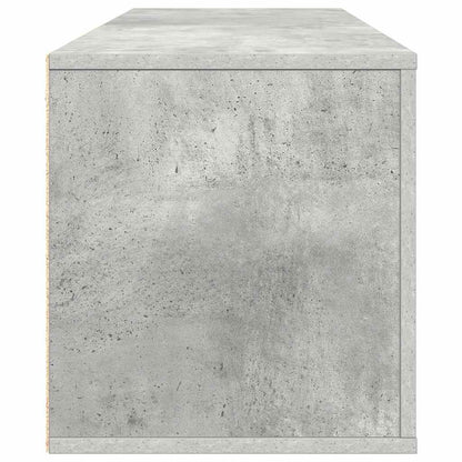 Wand-Schuhschrank Betongrau 100x35x38 cm Holzwerkstoff