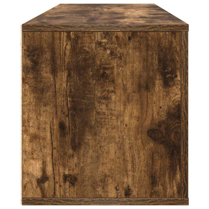 Wand-Schuhschrank Räuchereiche 100x35x38 cm Holzwerkstoff