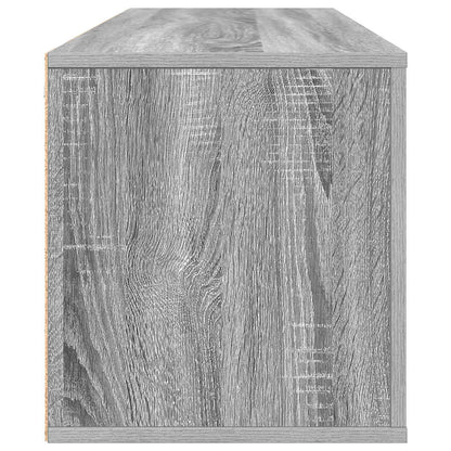 Wand-Schuhschrank Grau Sonoma 100x35x38 cm Holzwerkstoff