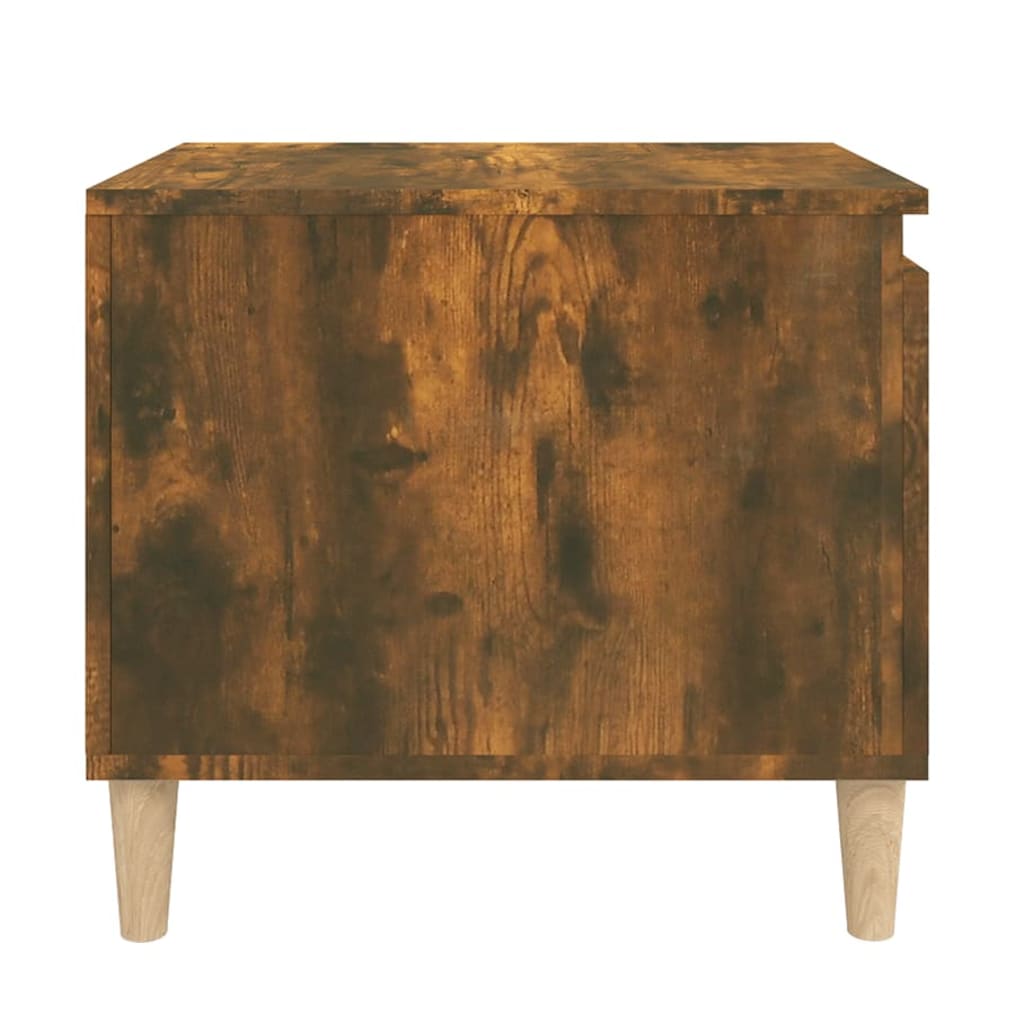 Sofabord røget eg 100x50x45 cm træmateriale