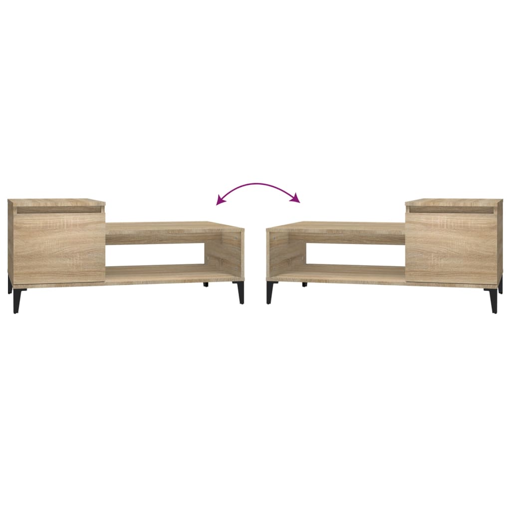 Couchtisch Sonoma-Eiche 100x50x45 cm Holzwerkstoff