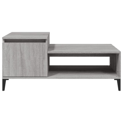 Couchtisch Grau Sonoma 100x50x45 cm Holzwerkstoff