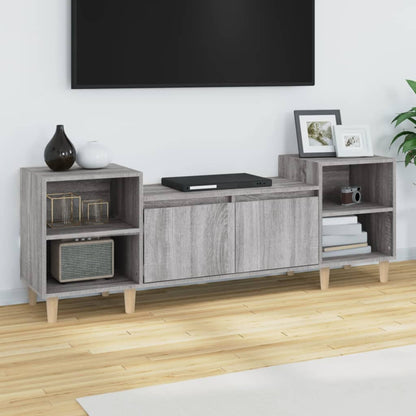 TV-Schrank Grau Sonoma 160x35x55 cm Holzwerkstoff