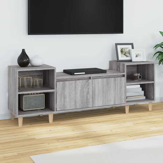 TV-Schrank Grau Sonoma 160x35x55 cm Holzwerkstoff