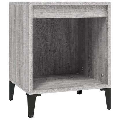 Nachttisch Grau Sonoma 40x35x50 cm