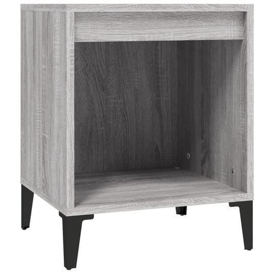 Nachttisch Grau Sonoma 40x35x50 cm