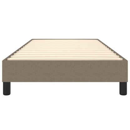 Boxspringbettgestell Taupe 90x190 cm Stoff