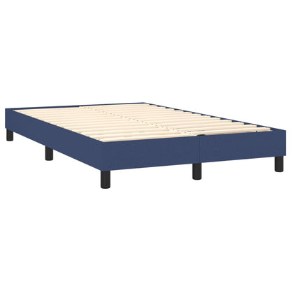 Boxspringbettgestell Blau 120x200 cm Stoff