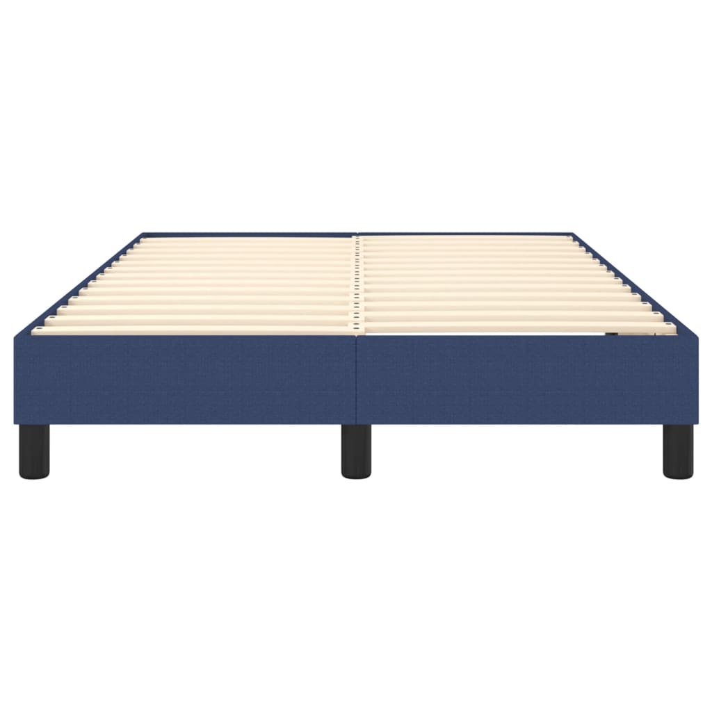 Boxspringbettgestell Blau 120x200 cm Stoff
