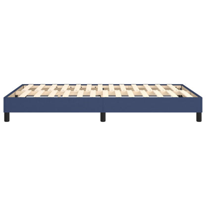 Boxspringbettgestell Blau 120x200 cm Stoff