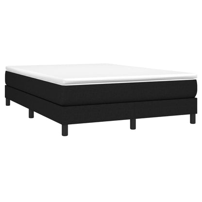 Boxspringbettgestell Schwarz 140x200 cm Stoff