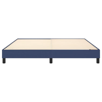 Boxspringbettgestell Blau 180x200 cm Stoff