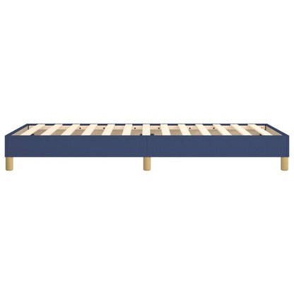 Boxspringbettgestell Blau 80x200 cm Stoff