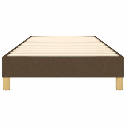 Boxspringbettgestell Dunkelbraun 90x190 cm Stoff