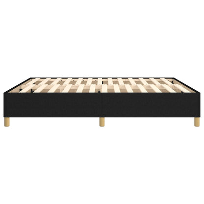 Boxspringbettgestell Schwarz 180x200 cm Stoff