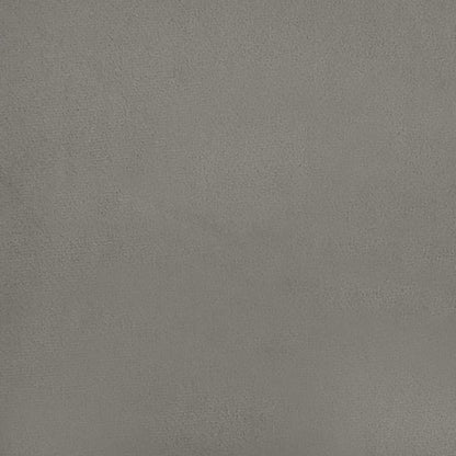 Boxspringbettgestell Hellgrau 120x200 cm Samt