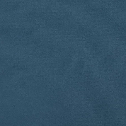 Boxspringbettgestell Dunkelblau 140x190 cm Samt