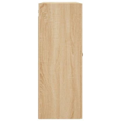 Wandschränke 2 Stk. Sonoma-Eiche 69,5x34x90 cm