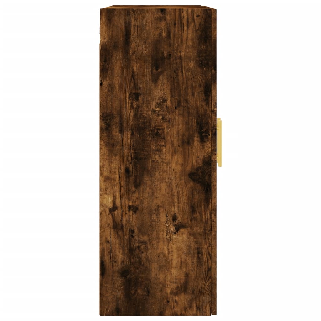 Wandschränke 2 Stk. Räuchereiche 69,5x34x90 cm