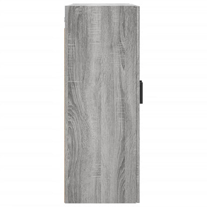 Wandschränke 2 Stk. Grau Sonoma 69,5x34x90 cm