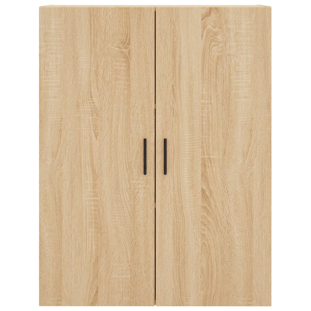 Highboard Sonoma-Eiche 69,5x34x180 cm Holzwerkstoff