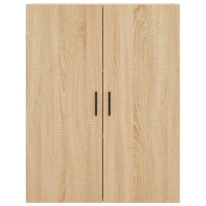 Highboard Sonoma-Eiche 69,5x34x180 cm Holzwerkstoff