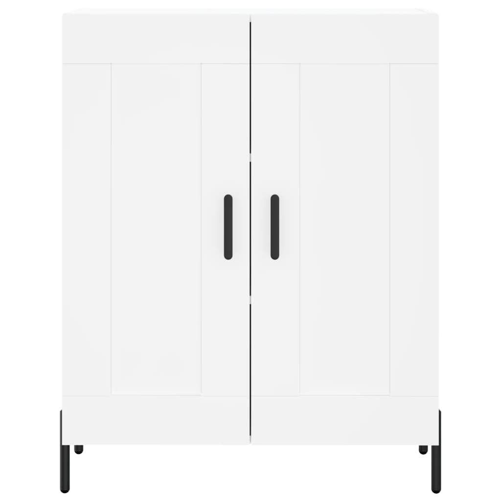 Highboard Weiß 69,5x34x180 cm Holzwerkstoff