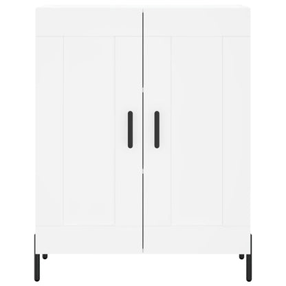 Highboard Weiß 69,5x34x180 cm Holzwerkstoff