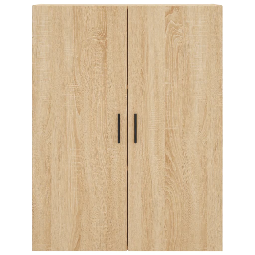 Highboard Sonoma-Eiche 69,5x34x180 cm Holzwerkstoff