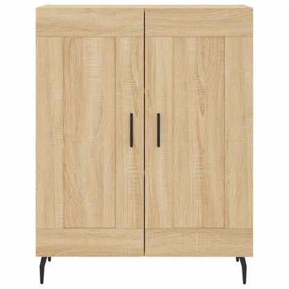 Highboard Sonoma-Eiche 69,5x34x180 cm Holzwerkstoff