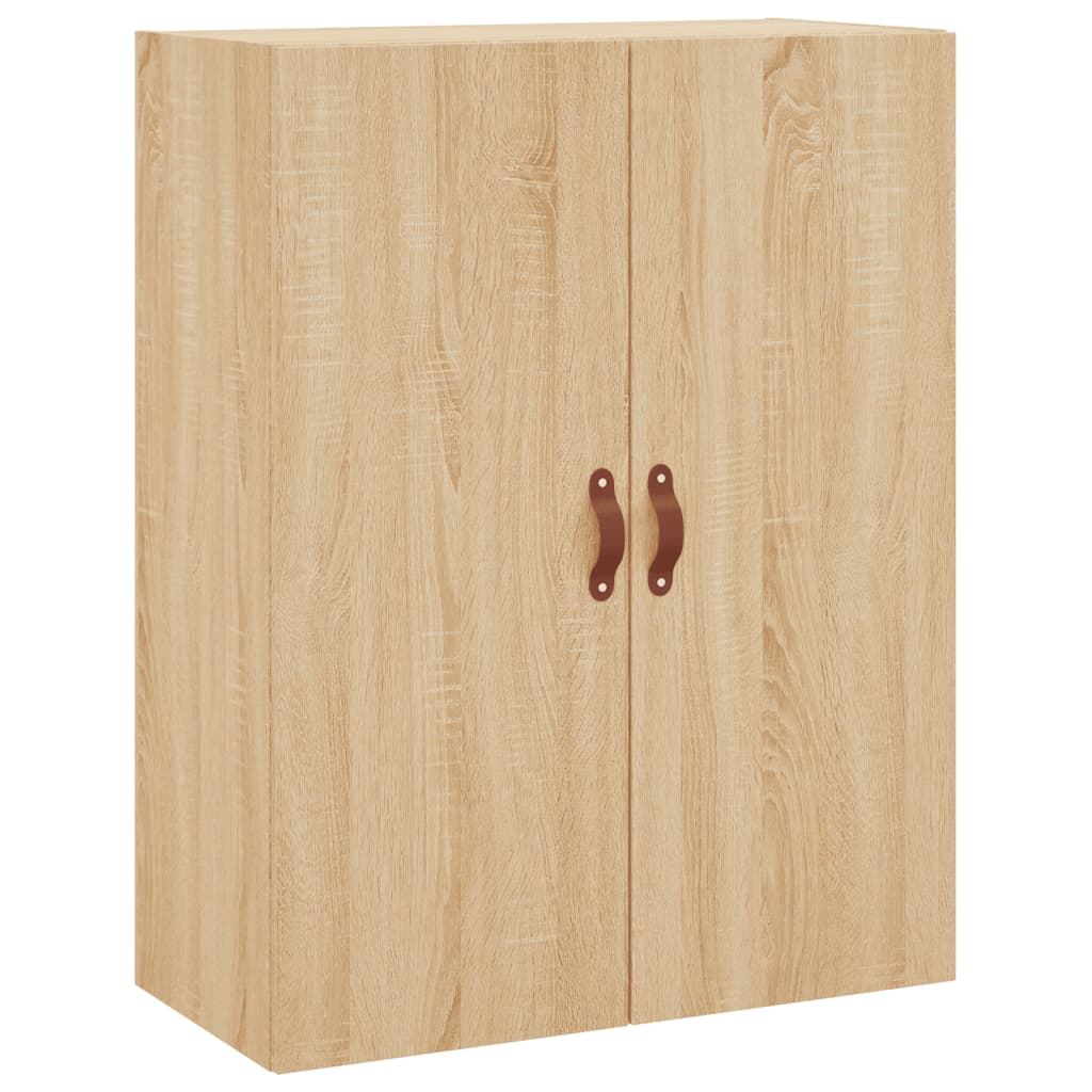 Highboard Sonoma-Eiche 69,5x34x180 cm Holzwerkstoff
