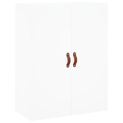 Highboard Weiß 69,5x34x180 cm Holzwerkstoff