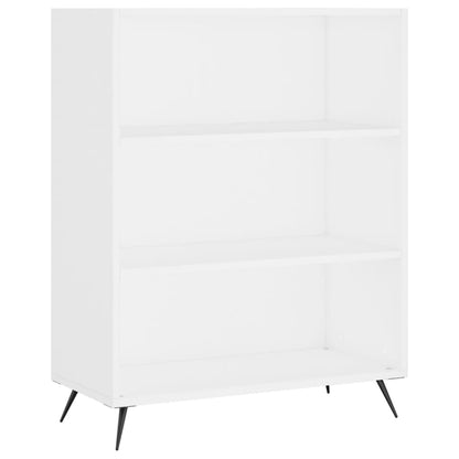 Highboard Weiß 69,5x34x180 cm Holzwerkstoff