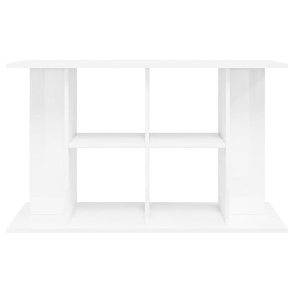 Aquariumständer Hochglanz-Weiß 100x40x60 cm Holzwerkstoff